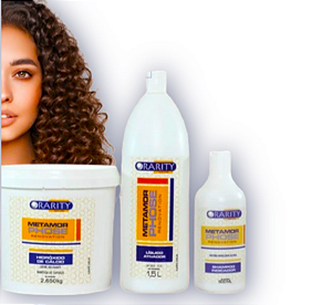 KIT PROFISSIONAL  METAMORPHOSE HIDRÓXIDO DE CÁLCIO  RARITY  (3 itens)