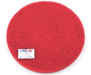 Disco abrasivo para limpeza vermelho 410 para enceradeira