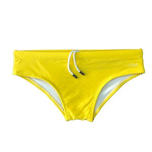 Sunga VM Slim Lisa Amarelo Claro
