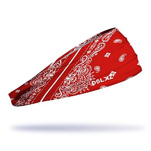 BANDANA PAISLEY VERMELHA - ATHLETIC