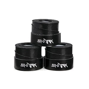 OVERGRIP Shark Pro Kit com 3 unidades Cor: Preto