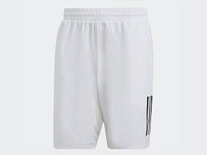 Shorts Adidas Tênis Club 3-Stripes Branco