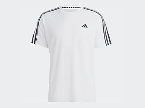 Camiseta Adidas Treino Essentials 3-STRIPES Branca