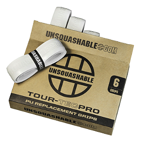 Grip UNSQUASHABLE TOUR-TEC PRO PU - Kit 6 unid