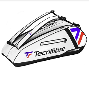 Raqueteira Tecnifibre Tour Endurance 6R Branca e Preta