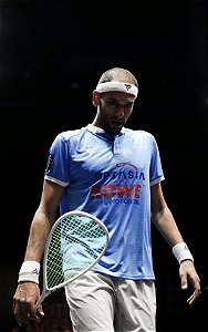 Kit Mohamed El Shorbagy - Raquete de Squash Tecnifibre Carboflex 125 X-TOP V2 + Set de corda Tecnifibre 305+ Verde 1.10
