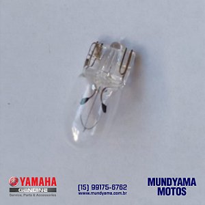 Lâmpada da Licença Traseira (12V-5W) - LINHA 300CC / XMAX (Original Yamaha)