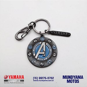 Chaveiro de Metal Yamaha Marvel - AVENGERS (Original Yamaha)