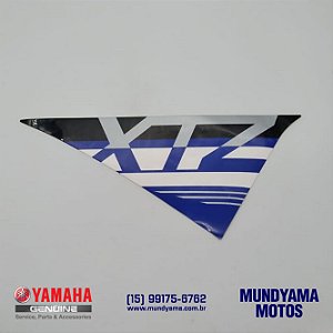 Kit Gráfico da Tomada de Ar Direita Azul (DPBSE) (26) - XTZ 150 CROSSER (Original Yamaha)