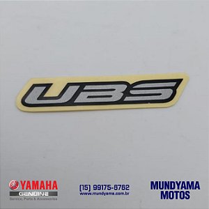 Emblema UBS - YBR 150 / YS 150 / NEO 125 (Original Yamaha)