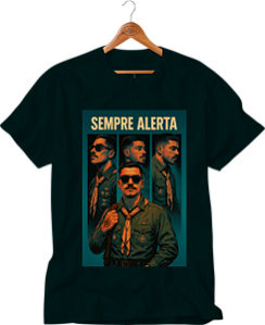 Camiseta Sempre Alerta V.O.