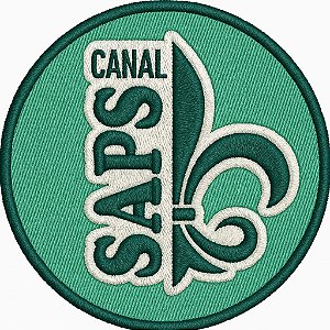 Distintivo Oficial Canal Saps Semi Bordado