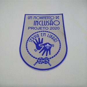 Distintivo Servir em Libras
