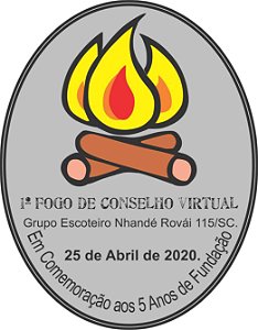 Edição Limitada Distintivo 1° Fogo de Conselho Virtual