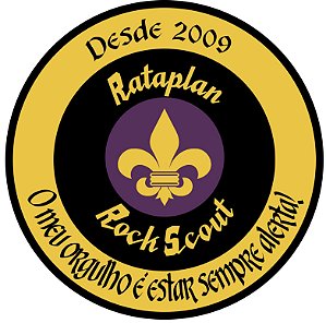 Distintivo Banda Rataplan Sempre Alerta Gold