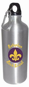 Cantil Mosquetão Squeeze De Aluminio 600ml