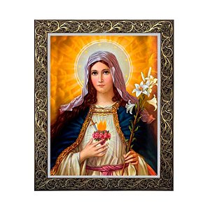 Quadro do Sagrado Coração de Maria 3