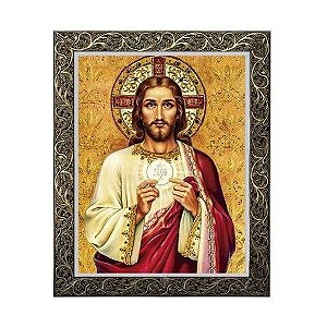 Quadro Jesus na Eucaristia 1