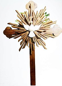 Cruz Divino Espírito Santo de Mesa 62 cm