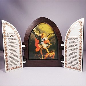 Capela São Miguel MDF com Porta 18cm
