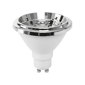 Lâmpada LED Dicroica Dimerizável MR16 7w Branco Quente | Inmetro