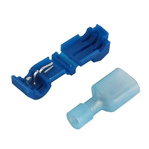 Conector Rápido Derivação Azul para Fios 1,5 a 2,5mm