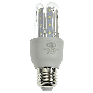 Lâmpada LED 7W E27 Branco Quente | Inmetro