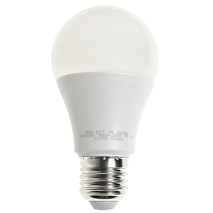 Lâmpada LED Bulbo 7W Residencial Branco Quente Bivolt | Inmetro