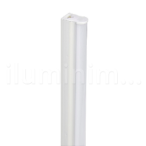 Lampada LED Tubular T5 9w - 60cm c/ Calha - Branco Frio | Inmetro