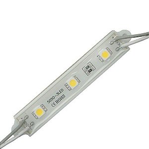 Módulo de LED 5050-SMD 3 LEDs Branco Frio