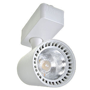 Spot LED 7W Branco Frio para Trilho Eletrificado Branco
