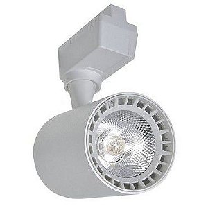 Spot LED 5W Branco Frio para Trilho Eletrificado Branco