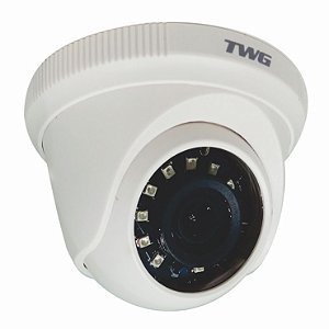 Câmera Dome Infra 1080 plástica TW-7625 HD - TWG