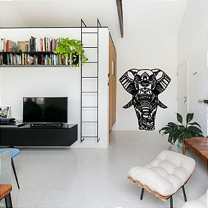 Elefante Mandala - Adesivo Decorativo 83 x 100 cm