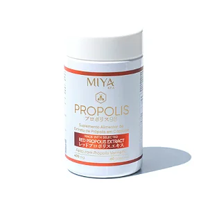 Própolis Vermelha em cápsulas 400mg c/60 - Miya Kea