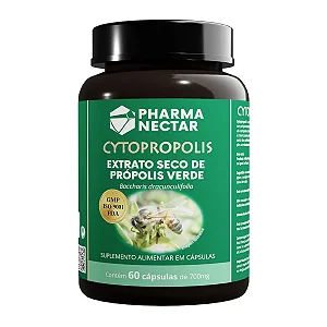 Própolis Verde Cytopropolis 700mg c/60 cápsulas - Pharmanectar