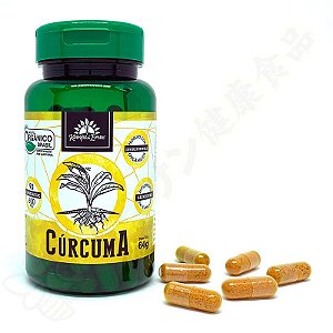 Curcuma Orgânica em Cápsulas c/90 - Turmeric / Curcumina - Kampo De Ervas