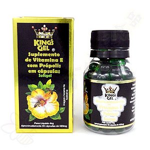 Extrato de Própolis Verde em Cápsulas c/95 - Kings Gel