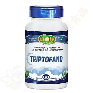 L-Triptofano em cápsulas c/60 - Unilife