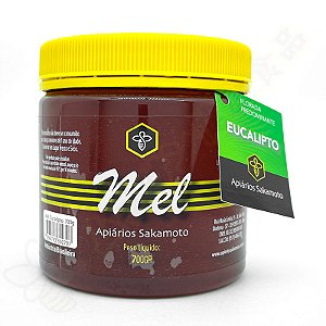 Mel Puro Florada Eucalipto 700g - Apiário Sakamoto