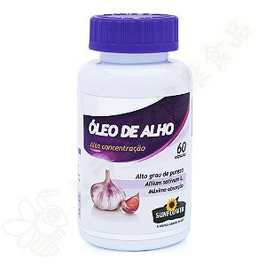 Óleo de Alho 700mg c/60 - Sunflower