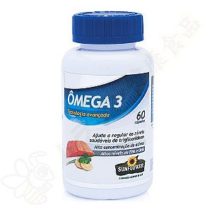 Omega 3 Óleo de Peixe 1400mg c/60 - Sunflower