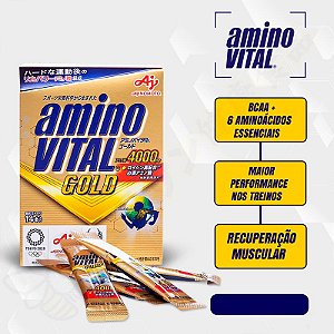 aminoVITAL® GOLD (Aminoácidos - amino) - Ajinomoto