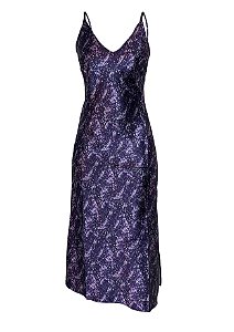 Vestido Cristais Ametista