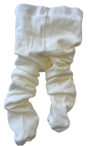 Meia Calça Off White (Rn-09m) ; (09-18m)