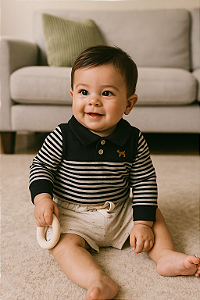 Conjunto Polo  (3 meses)