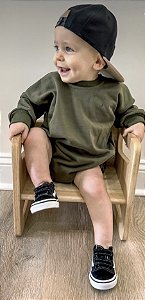 Romper Green Unissex Oversize (9m, 12m, 18m)