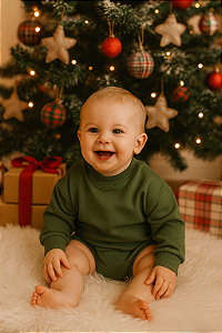 Romper Unissex Oversize (9m, 12m, 18m)