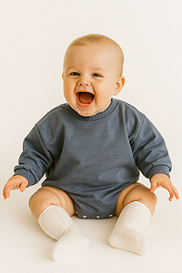 Romper Unissex Oversize (6m); (9m)