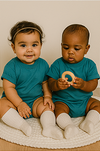 Romper Baby Unissex (3m); (6m)